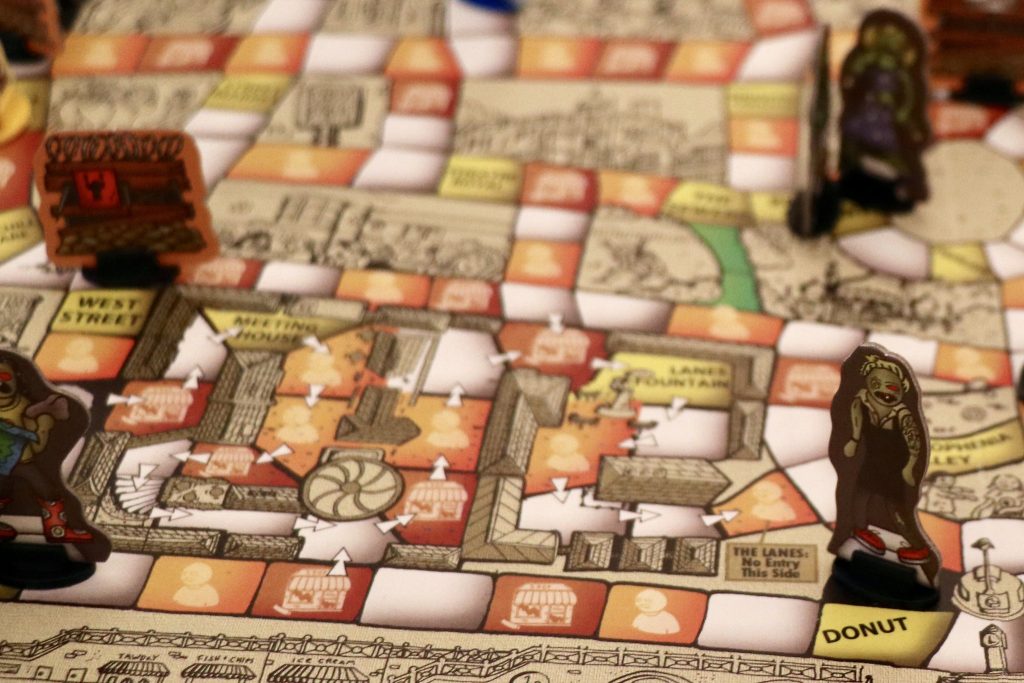 zomBN! tabletop game board